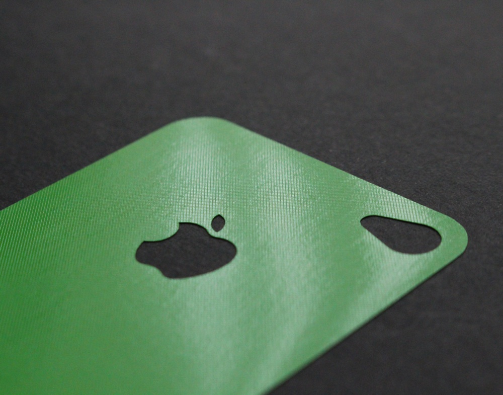 iPhone Aufkleber - Luftkanalfolie - Makroaufnahme iPhone Aufkleber - Luftkanalfolie - Makroaufnahme