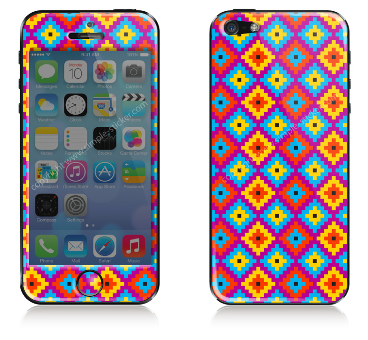 iPhone Aufkleber / Sticker 3D für iPhone 5 - simple-sticker.com iPhone Aufkleber / Sticker 3D für iPhone 5 - simple-sticker.com