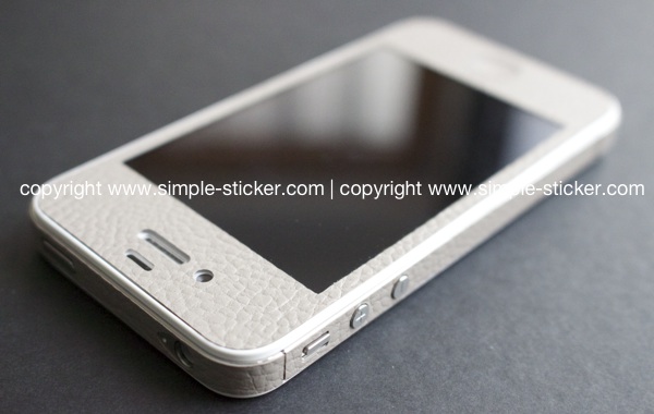 iPhone Aufkleber / Sticker 3D Struktur für iPhone 4/4S/5/5S - Elefant