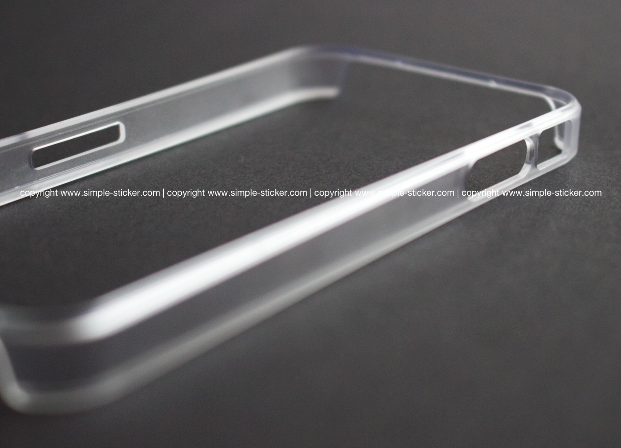 iPhone Bumper transparent, matt für iPhone 4/4S/5/5S - simple-sticker.com iPhone Bumper transparent, matt für iPhone 4/4S/5/5S - simple-sticker.com