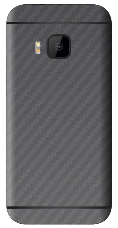 HTC One M9 3D Aufkleber / Sticker für Rückseite - Carbon grau HTC One M9 3D Aufkleber / Sticker für Rückseite - Carbon grau