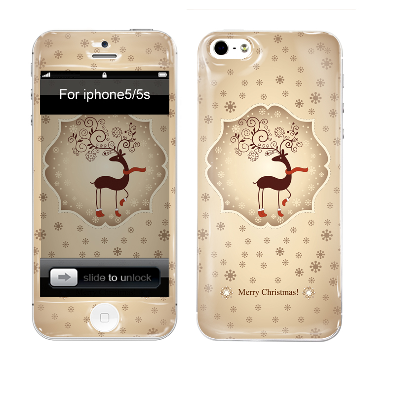 iPhone Aufkleber / Sticker 3D für iPhone 5/5S - Weihnachten iPhone Aufkleber / Sticker 3D für iPhone 5/5S - Weihnachten