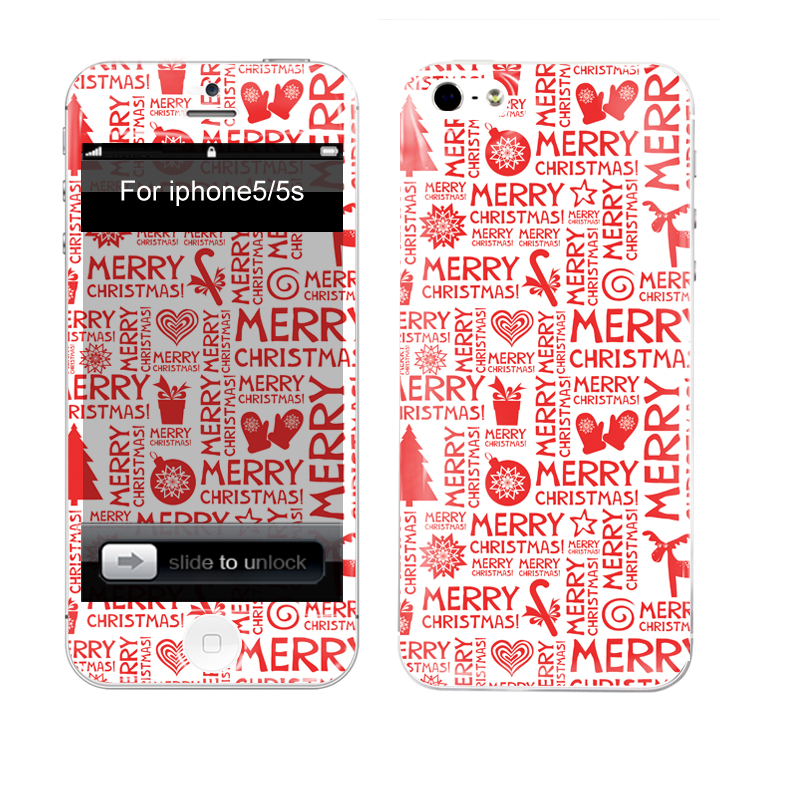 iPhone Aufkleber / Sticker 3D für iPhone 5/5S - Weihnachten iPhone Aufkleber / Sticker 3D für iPhone 5/5S - Weihnachten