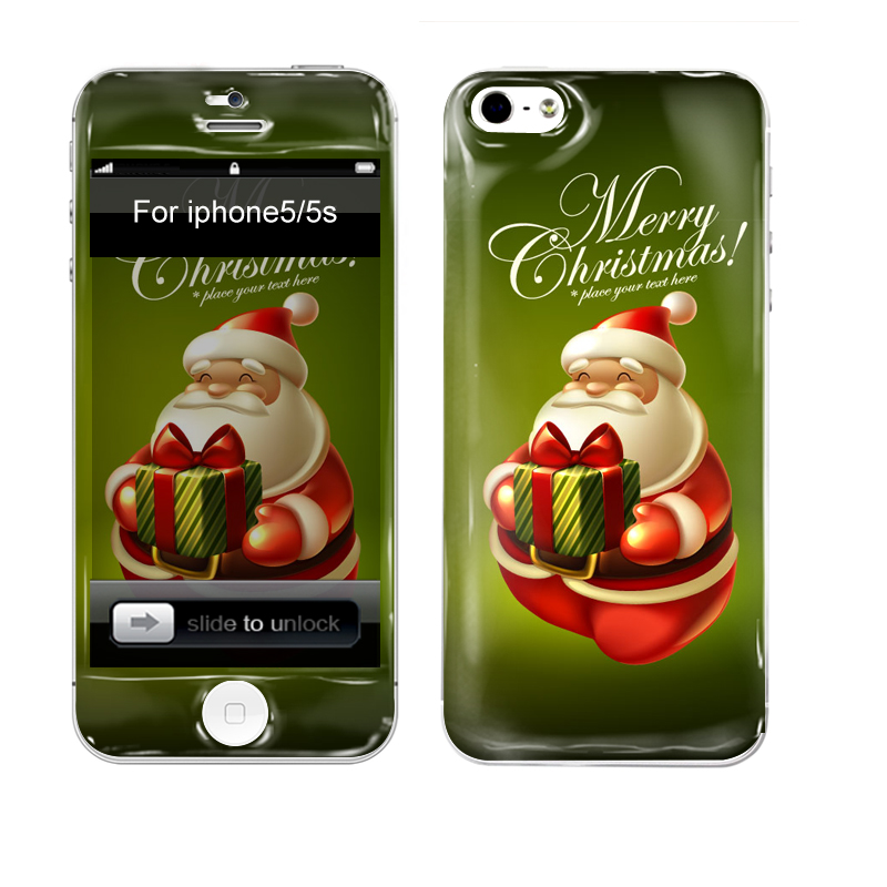 iPhone Aufkleber / Sticker 3D für iPhone 5/5S - Weihnachten iPhone Aufkleber / Sticker 3D für iPhone 5/5S - Weihnachten