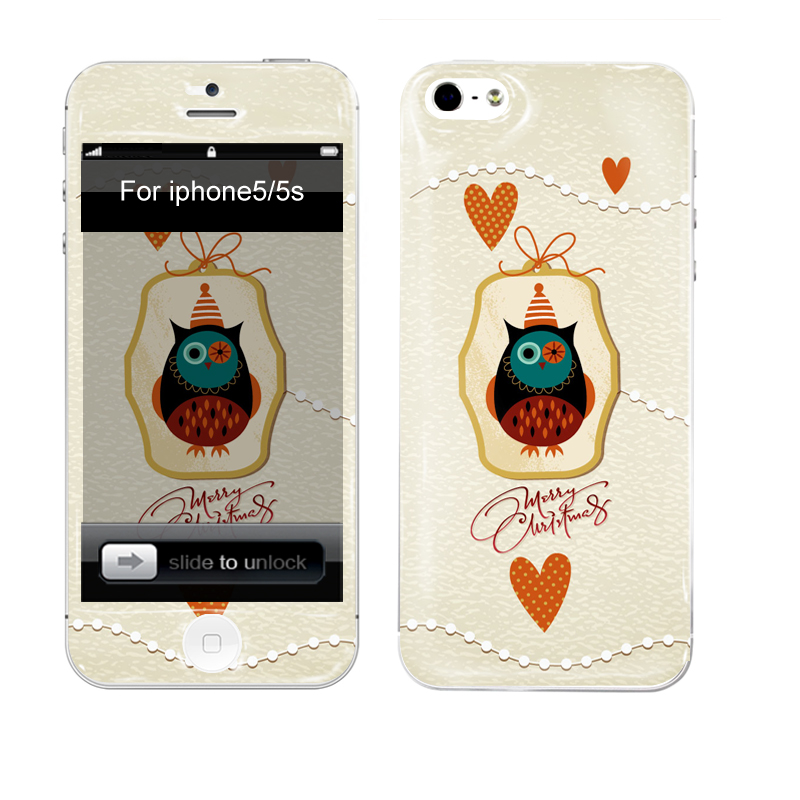 iPhone Aufkleber / Sticker 3D für iPhone 5/5S - Eule iPhone Aufkleber / Sticker 3D für iPhone 5/5S - Eule
