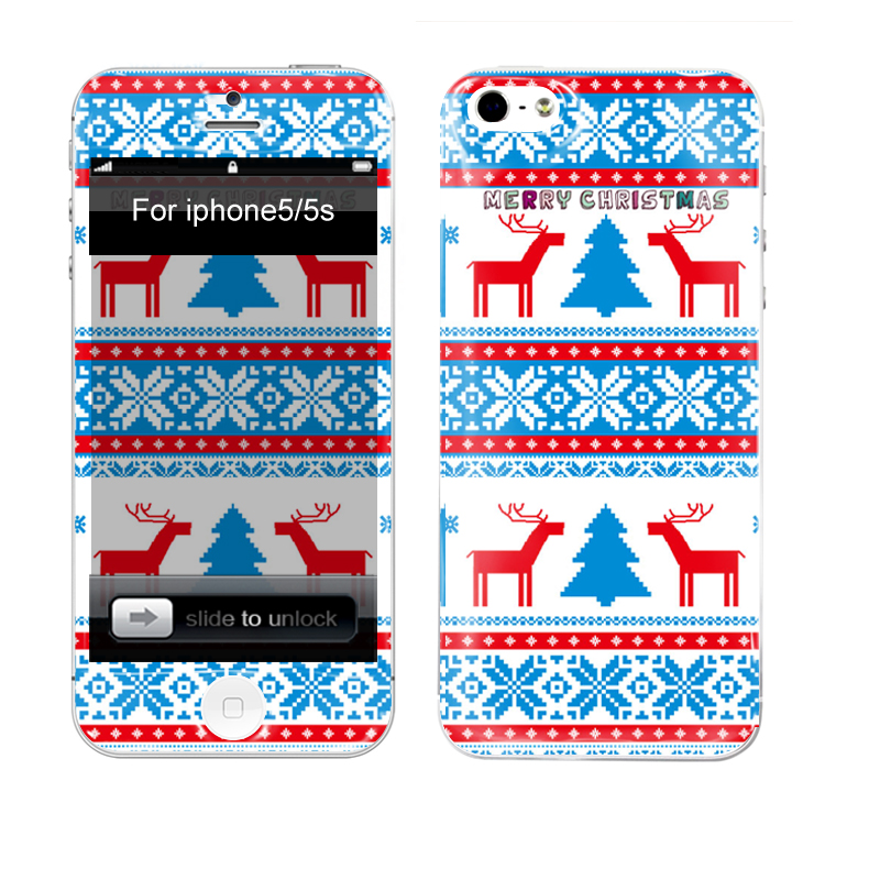 iPhone Aufkleber / Sticker 3D für iPhone 5/5S - Weihnachten iPhone Aufkleber / Sticker 3D für iPhone 5/5S - Weihnachten