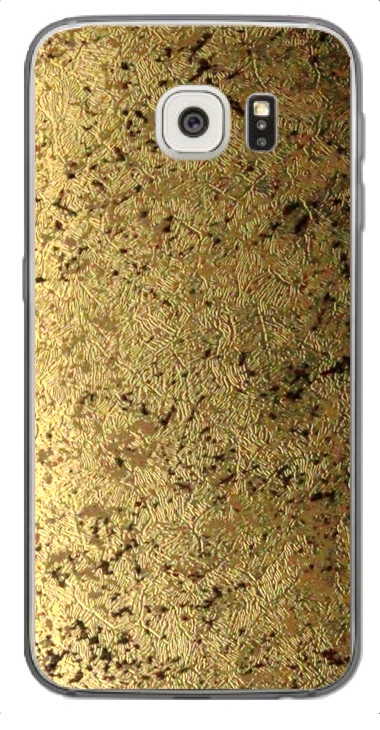 Samsung Galaxy S6 Edge 3D Aufkleber / Sticker für Rückseite - Goldrausch Samsung Galaxy S6 Edge 3D Aufkleber / Sticker für Rückseite - Goldrausch
