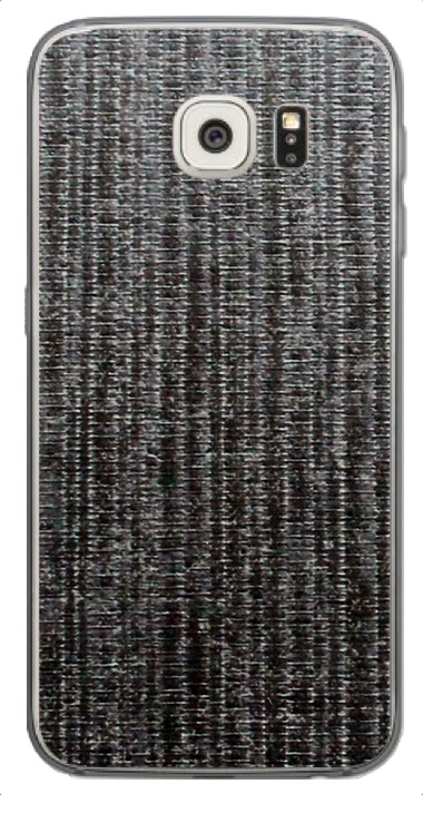 Samsung Galaxy S6 Edge 3D Aufkleber / Sticker für Rückseite - Leine schwarz Samsung Galaxy S6 Edge 3D Aufkleber / Sticker für Rückseite - Leine schwarz