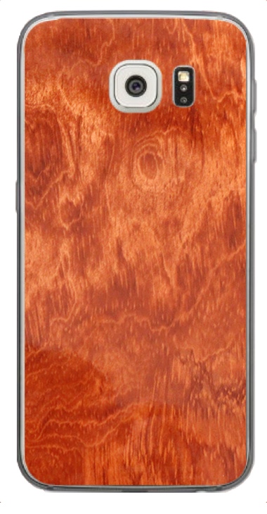 Samsung Galaxy S6 Edge 3D Aufkleber / Sticker für Rückseite - Wurzelholz Samsung Galaxy S6 Edge 3D Aufkleber / Sticker für Rückseite - Wurzelholz
