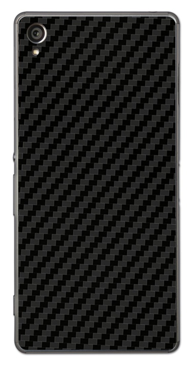 Sony Xperia Z1 3D Aufkleber / Sticker für Rückseite - Carbon schwarz Sony Xperia Z1 3D Aufkleber / Sticker für Rückseite - Carbon schwarz