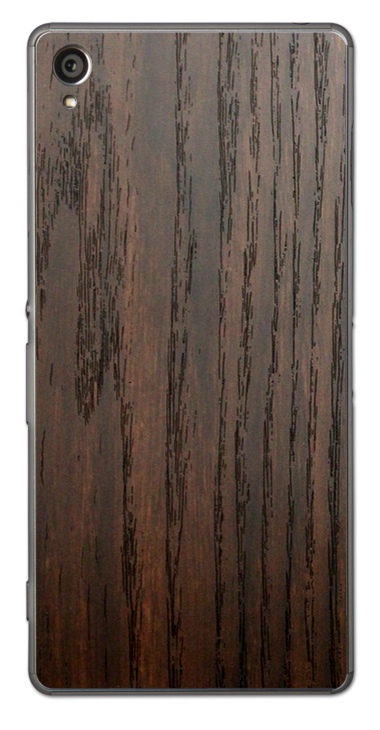 Sony Xperia Z3 3D Aufkleber / Sticker für Rückseite - Holz braun Sony Xperia Z3 3D Aufkleber / Sticker für Rückseite - Holz braun