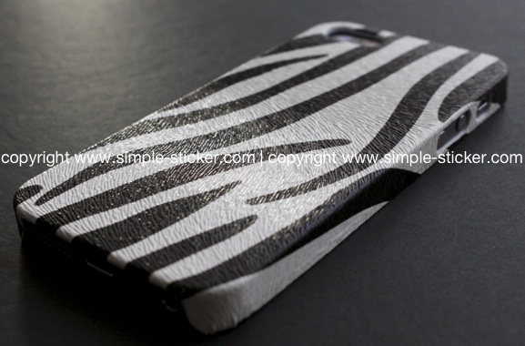 iPhone Schutzhülle / Case für iPhone 5/5S - Zebra