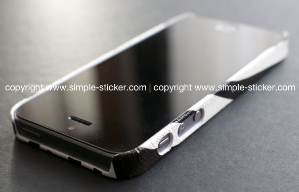 iPhone Schutzhülle / Case für iPhone 5/5S - Zebra