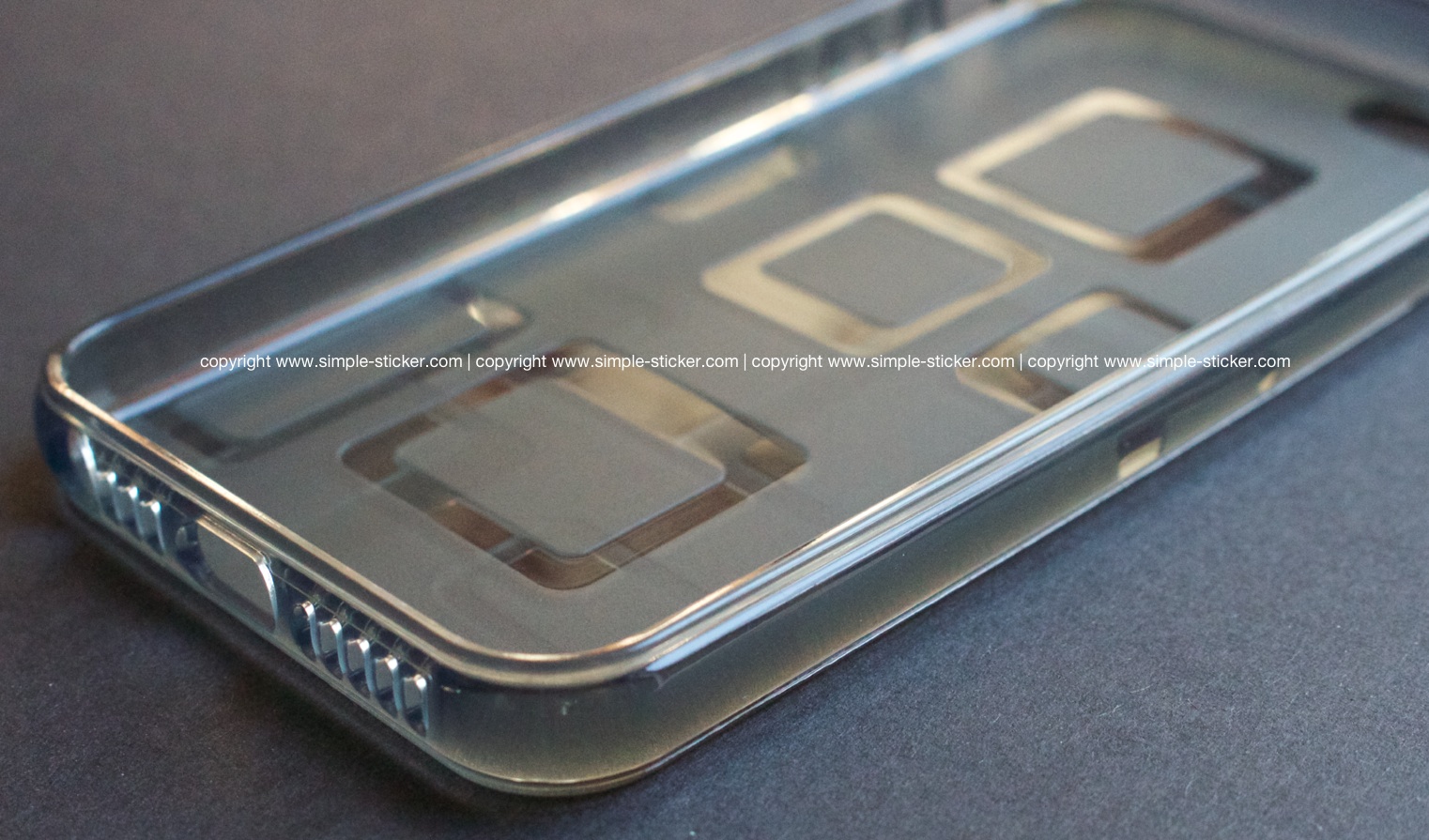 iPhone Schutzhülle / Case für iPhone 5/5S - Domino