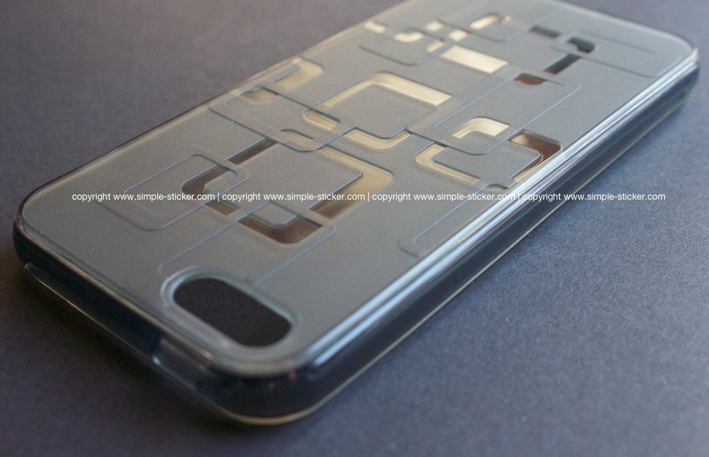 iPhone Schutzhülle / Case für iPhone 5/5S - Domino