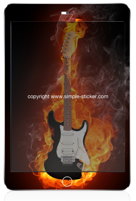 iPad mini Vollverklebung. Geeignet für iPad mini (Retina) Wi-Fi. - Guitar Power