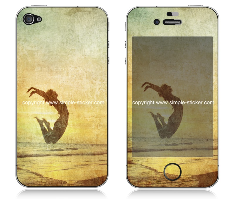 iPhone Aufkleber / Sticker für iPhone 4/4S/5/5S - Relax iPhone Aufkleber / Sticker für iPhone 4/4S/5/5S - Relax