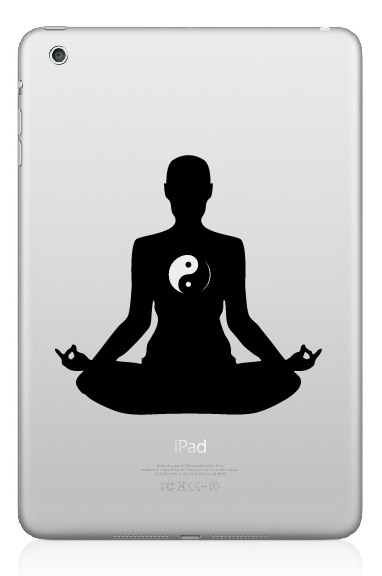 iPad Aufkleber / Decal - Yin Yang iPad