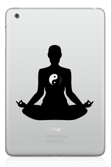 iPad Aufkleber / Decal - Yin Yang iPad iPad Aufkleber / Decal - Yin Yang iPad