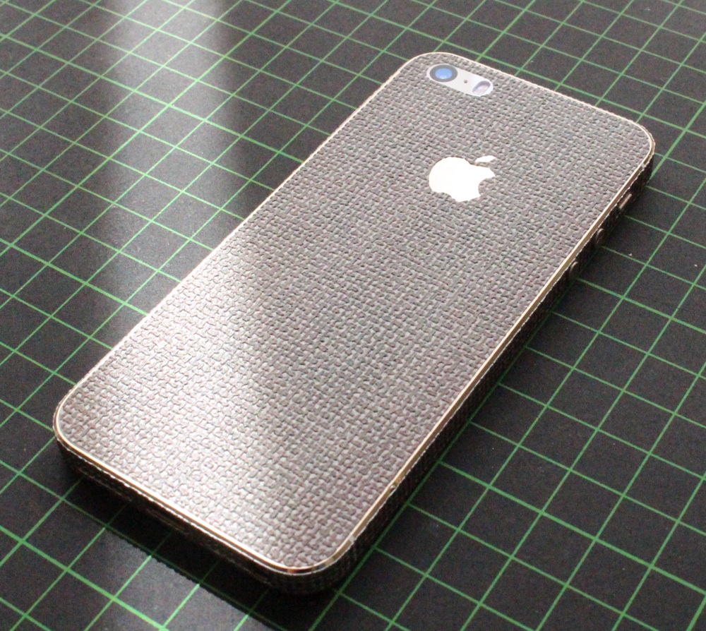 iPhone Aufkleber / Sticker 3D Struktur für iPhone 4/4S/5/5S - Leine, beige, hell iPhone Aufkleber / Sticker 3D Struktur für iPhone 4/4S/5/5S - Leine, beige, hell