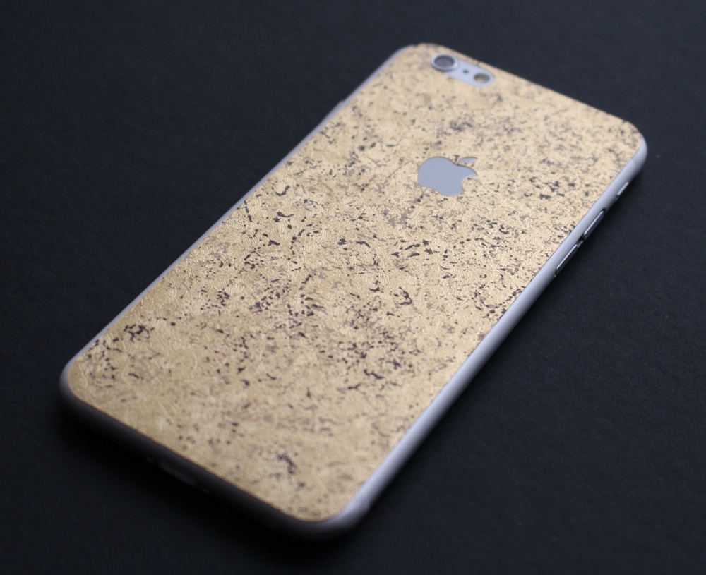 iPhone 6 / 6S / 6 Plus / 6S Plus / 7 Aufkleber / Sticker / Skin. 3D Aufkleber für die Rückseite. - Goldrausch iPhone 6 / 6S / 6 Plus / 6S Plus / 7 Aufkleber / Sticker / Skin. 3D Aufkleber für die Rückseite. - Goldrausch