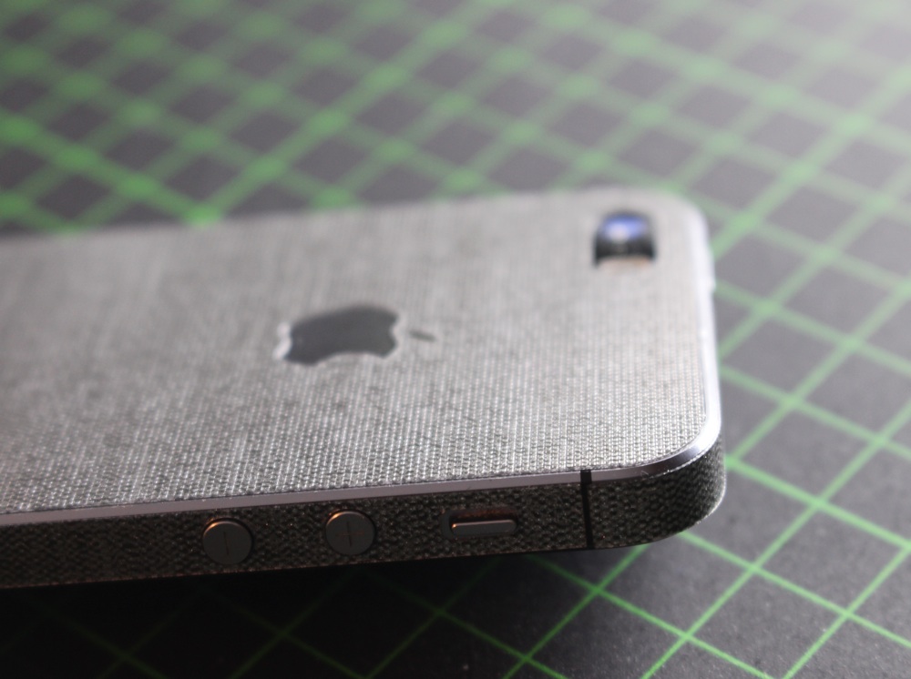 iPhone Aufkleber / Sticker 3D Struktur für iPhone 4/4S/5/5S - Mithril