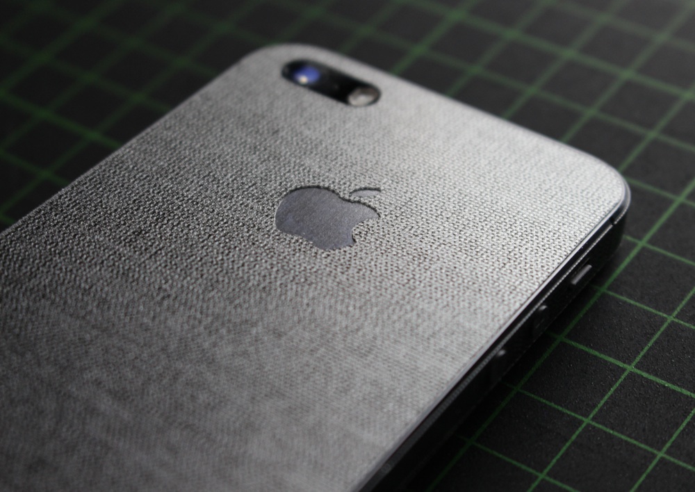 iPhone Aufkleber / Sticker 3D Struktur für iPhone 4/4S/5/5S - Mithril iPhone Aufkleber / Sticker 3D Struktur für iPhone 4/4S/5/5S - Mithril