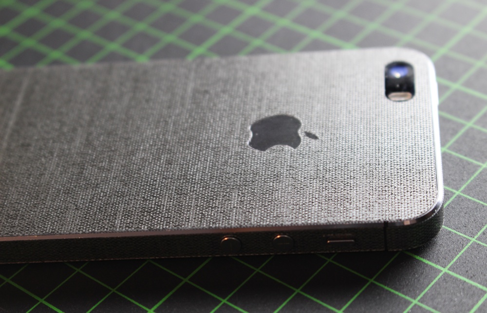 iPhone Aufkleber / Sticker 3D Struktur für iPhone 4/4S/5/5S - Mithril