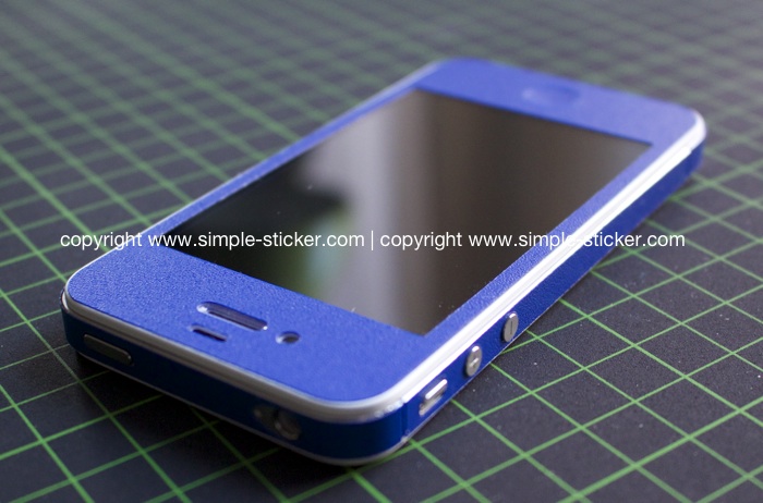 iPhone Aufkleber / Sticker für iPhone 4/4S/5/5S - simple-sticker.com