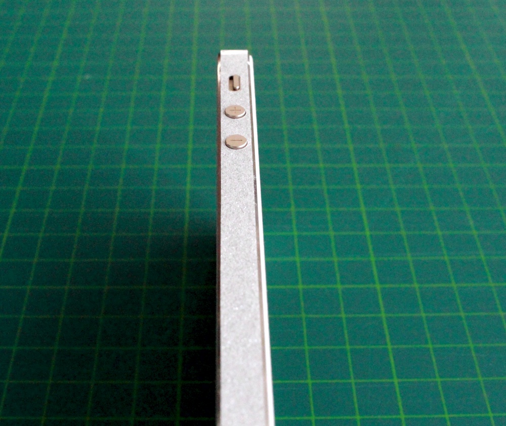 iPhone Aufkleber / Sticker 3D Struktur für iPhone 4/4S/5/5S - Weiße Glitzer