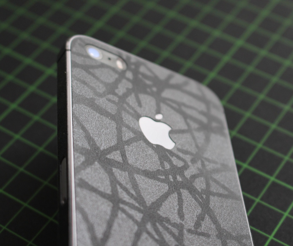 iPhone Aufkleber / Sticker 3D Struktur für iPhone 4/4S/5/5S - Orient Smartphone