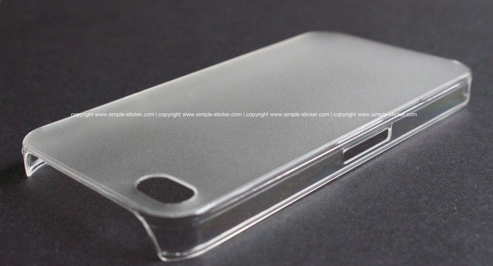 iPhone Case transparent, matt für iPhone 4/4S/5/5S - simple-sticker.com
