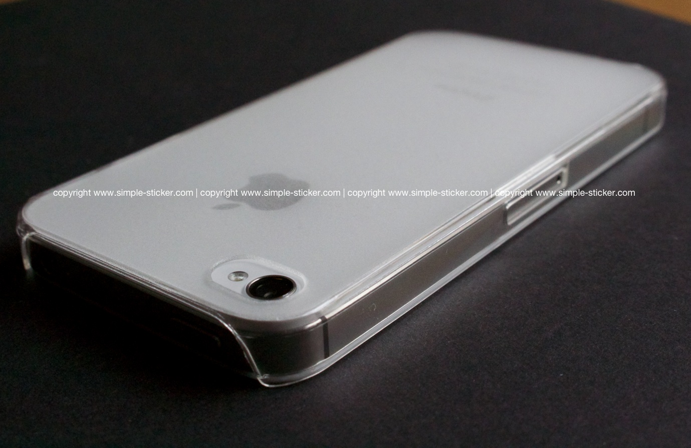 iPhone Case transparent, matt für iPhone 4/4S/5/5S - simple-sticker.com