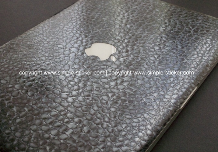 MacBook 3D Aufkleber / Decal - Alligator