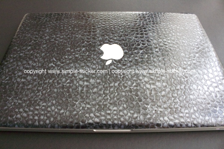 MacBook 3D Aufkleber / Decal - Alligator